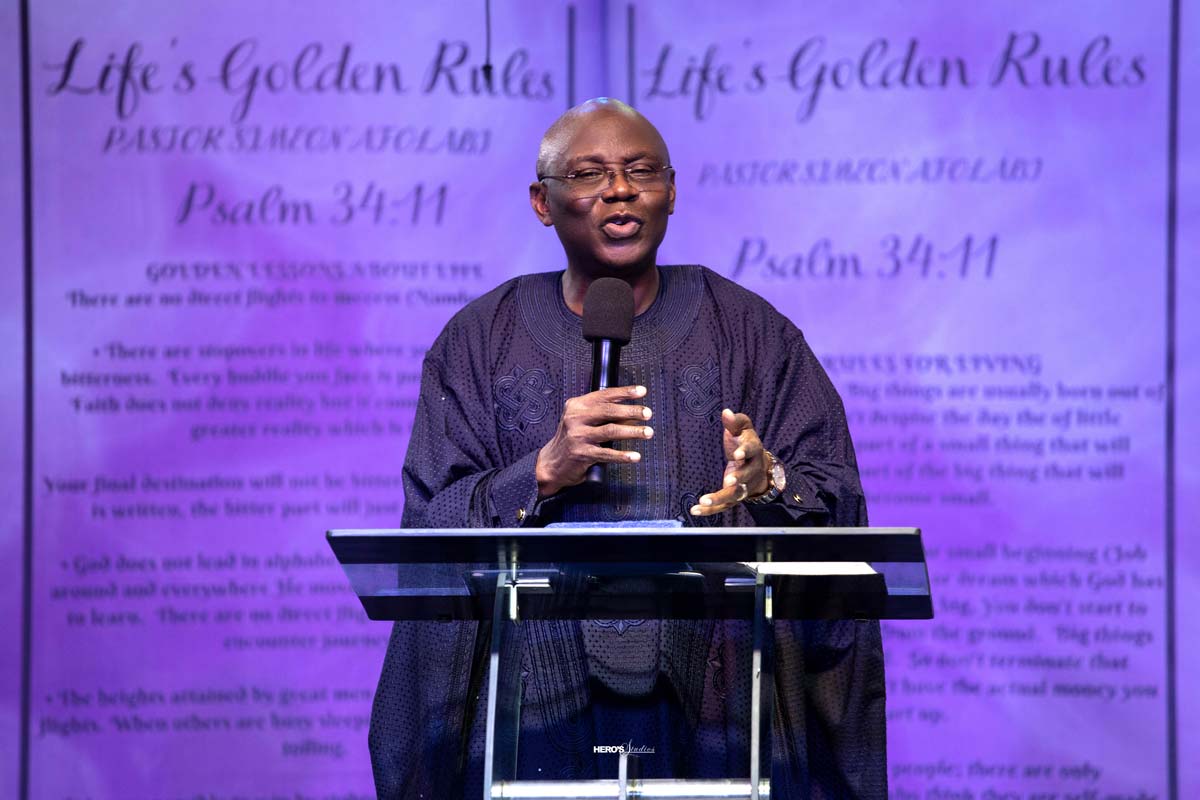 Dr. Tunde Bakare  at Pastor Simeon Afolabi 60th Birthday Celebration